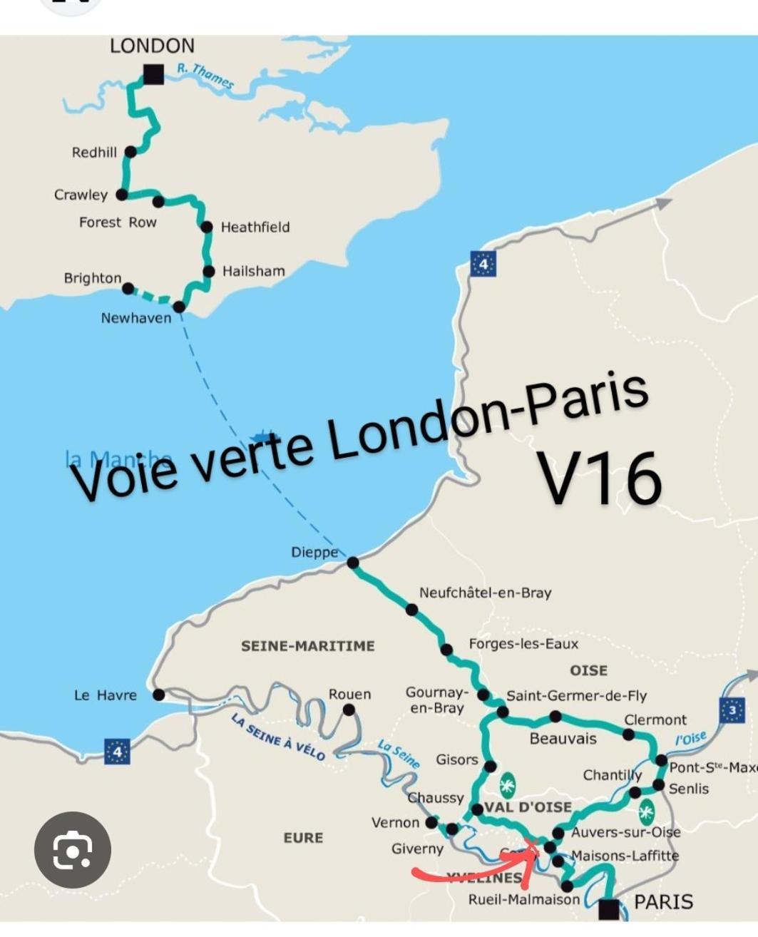 Chez Laurence & Rv Vaureal Buitenkant foto
